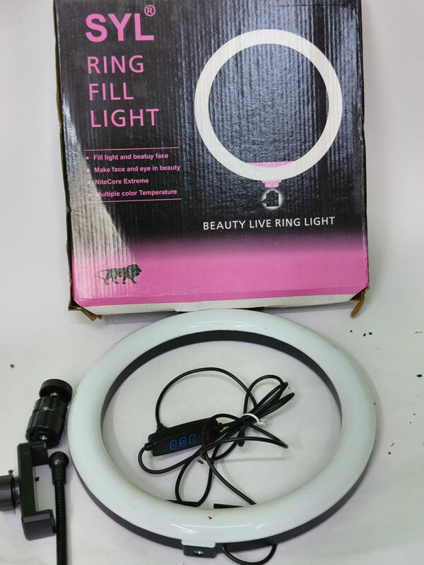 10 inch led circle ring light with tripod stand and Phone Holder for YouTube Video Live Stream Makeup Photography