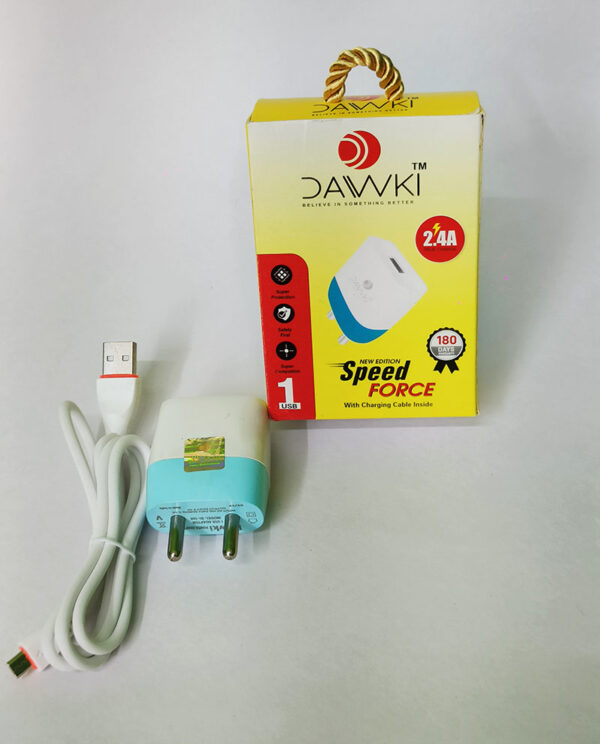 Ampere 2.4 Amp Usb Mobile Phone Charger, DAWK