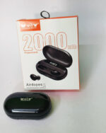 Black Heartium TWS Wireless Headset with Mobile Power